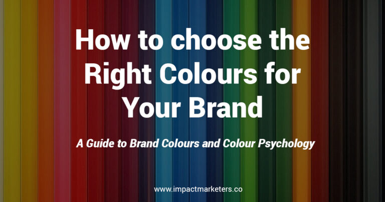 How to Choose the Right Colours for Your Brand