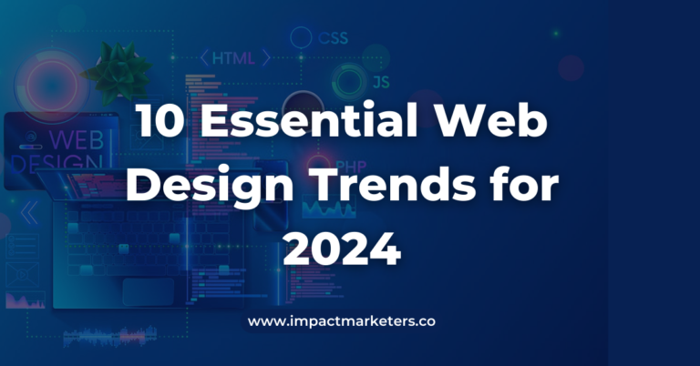 10 essential web design trends for 2024