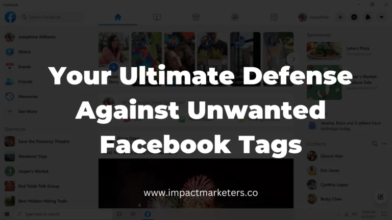 Your Ultimate Defense Against Unwanted Facebook Tags